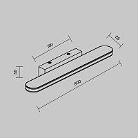 Подсветка Epic 4000К 16Вт IP 20