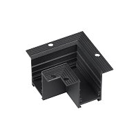 Коннектор угловой MAG-CON-MINI-2538-F-L90 (BK) (Arlight, IP20 Металл, 5 лет)