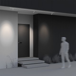 Уличный трековый светильник Focus Led Elasity IP 3000K 16Вт 45° белый