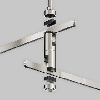 Крепление потолочное Long двойное 700мм Flarity платина