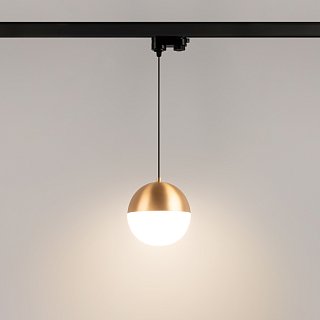 Светильник LGD-EMISFERO-TRACK-HANG-4TR-R150-11W Warm3000 (GD, 170 deg, 230V) (Arlight, IP20 Металл, 3 года)