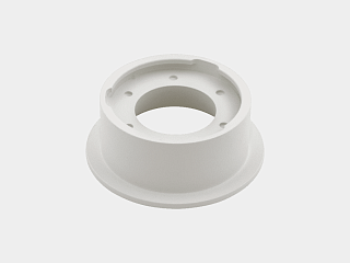 Рамка для серии MINI COMBO, круглая,белая, MINI-COMBO-C-WH