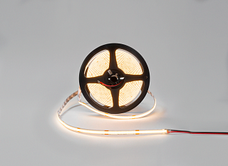 Светодиодная лента SWG PRO COB, 480 LED/м, 13,5 Вт/м, 24В , IP20, Цвет: Теплый белый, SWG-COB480-24-13.5-WW