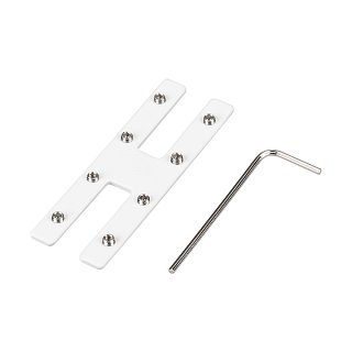 Коннектор прямой MAG-CON-25-UP (WH) (Arlight, Металл)