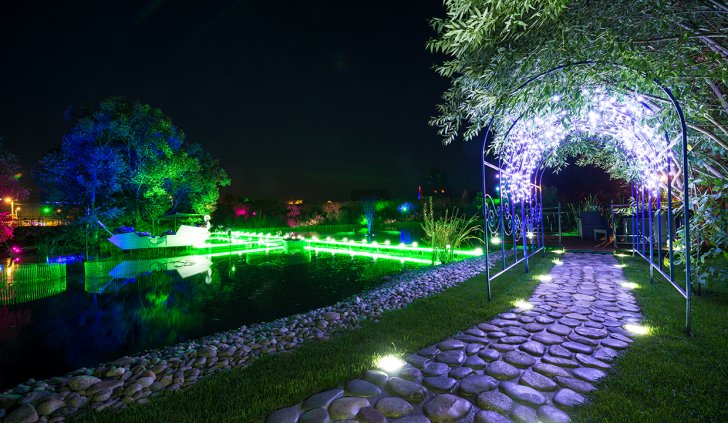 Светодиодная ландшафтная подсветка