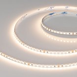 Светодиодная лента RT-A160-5mm 24V Warm3000 (9.6 W/m, IP20, 2835, 5m) (Arlight, Открытый)