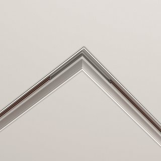 Коннектор угловой Exility встраиваемый под ГКЛ 12,5мм, белый