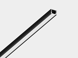 Профиль алюминиевый SWG, накладной, черный, SF-1612-BL