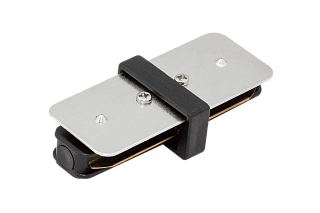 I коннектор для однофазных трековых систем, черный,CN2-BL-I