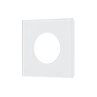 Рамка стеклянная FRM-GLARE-GC-1-WH (Arlight, -)