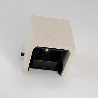Светильник LGD-PERAN-WALL-S120x120-6W Warm3000 (WH, 0-80 deg, 230V) (Arlight, IP65 Бетон, 3 года)
