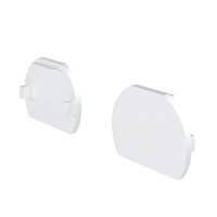 Заглушки для круглого низкопрофильного шинопровода Exility 2шт