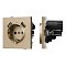 Механизм розетки с USB зарядкой SCT-TENDO-MUAA-SFPL-GD (230V, 16A) (Arlight, -)