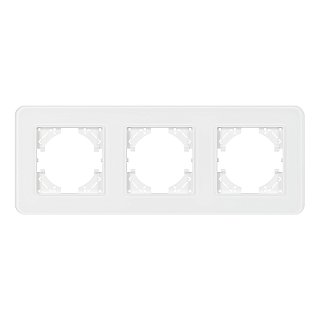 Рамка стеклянная FRM-OMALI-SFGS-3-WH (Arlight, -)