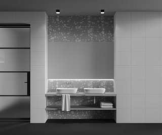 Потолочный светильник Pauline GX53 1x12Вт IP44