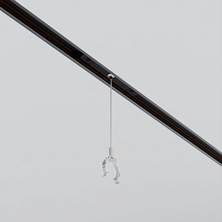 Коннектор с тросовым подвесом Tau в шинопровод Exility