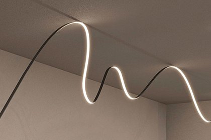 Создаем линию света из гибкого профиля ARH BENT