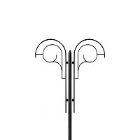 Кронштейн OXOR-SB2-2 BLACK  (Arlight, Сталь)