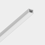 Накладной алюминиевый профиль Design LED LS1613, 2500 мм, белый, LS.1613-W-R