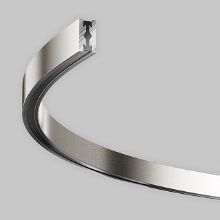 Шинопровод полукруг 650 мм Flarity платина