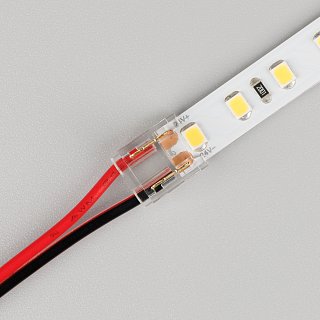 Коннектор FIX-MONO-8mm-2pin-STW  (Arlight, Прозрачный)