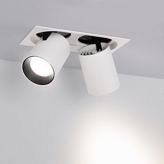 Светильник LGD-PULL-S100x200-2x10W White6000 (WH, 20 deg) (Arlight, IP20 Металл, 3 года)
