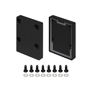 Заглушка IP-LINE-4050 BLACK глухая (Arlight, Металл)