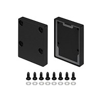 Заглушка IP-LINE-4050 BLACK глухая (Arlight, Металл)