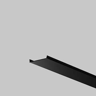 Рассеиватель для профиля 35×35 (Чёрный, 3 м), ALM-35-B-DF-3M 642041