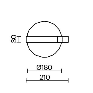 Настенный светильник (бра) Misterio 3000К 6Вт