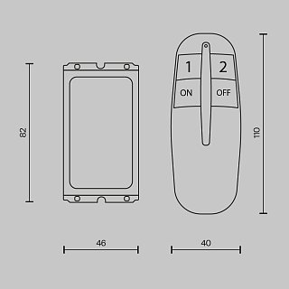 Пульт для управления освещением