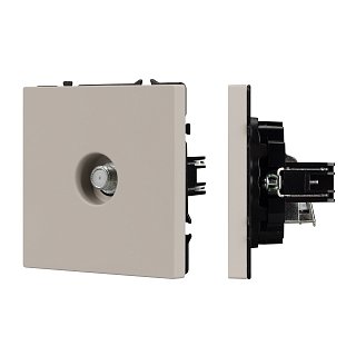 Механизм спутниковой розетки SCT-NOBE-MST1-SFPL-CA (SAT) (Arlight, Кашемир)