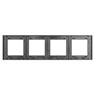 Рамка алюминиевая FRM-PRESTO-ALS-4-BK (Arlight, -)