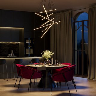 Подвесной светильник Line 3000-4000К 90Вт