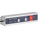 Блок питания герметичный компактный ELF, 12В, 80Вт, металл, IP67