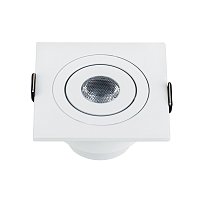 Светодиодный светильник LTM-S60x60WH 3W Day White 30deg (Arlight, IP40 Металл, 3 года)