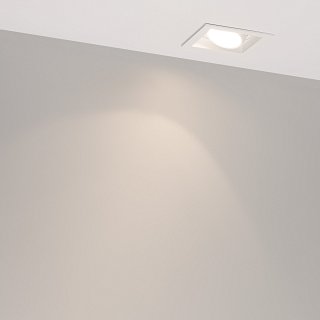 Светильник MS-VORTEX-BUILT-S90x90-12W Day4000 (WH-WH, 20 deg, 230V) (Arlight, IP20 Металл, 5 лет)