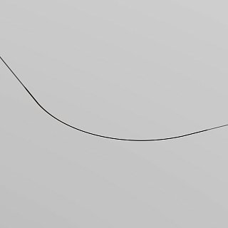 Коннектор радиусный D900 встраиваемый под ГКЛ 9,5мм Levity черный