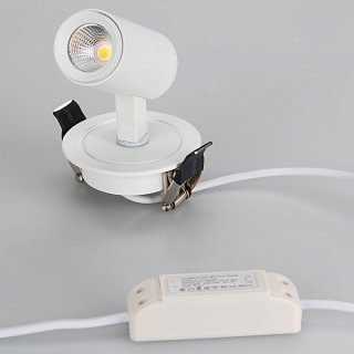 Светильник LGD-LUMOS-R35-5W Warm3000 (WH, 38 deg) (Arlight, IP20 Металл, 3 года)