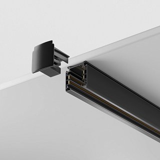 Шинопровод 1м Trinity накладной/подвесной черный