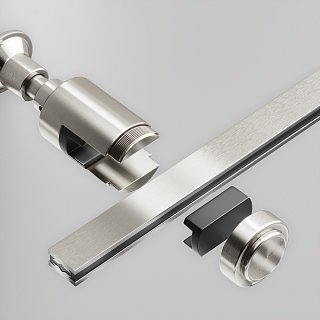 Крепление настенное Wall  одинарное Flarity платина