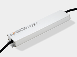 Ультратонкий блок питания для светодиодных лент в металлическом корпусе, IP67, 100W, 24V, XTW-100-24