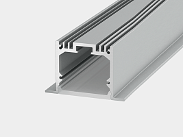 Встраиваемый алюминиевый профиль Design LED LE 4932, 2500 мм, анодированный, LE.4932-R