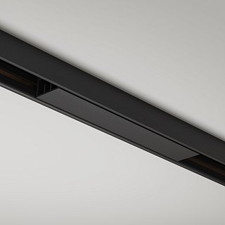 Коннектор питания прямой Basity, черный