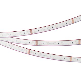 Светодиодная лента герметичная RTW-PFS-B60-13mm 24V RGB (14.4 W/m, IP68, 5060, 5m) (Arlight, 14.4 Вт/м, IP68)