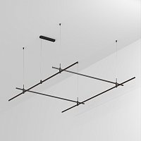 Основание ART-APRIORI-RECTANGLE-HANG-3000x2000 (BK) (Arlight, IP20 Металл, 3 года)