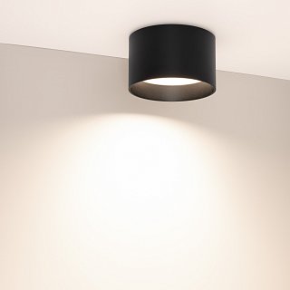 Светильник SP-BISCOTTO-R140-15W Warm3300-MIX (BK, 80 deg, 230V) (Arlight, IP54 Металл, 5 лет)