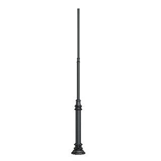 Опора фланцевая OXOR-OT3-DE-D160-L3000 (BK) (Arlight, Сталь)