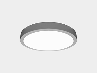 Светильник светодиодный потолочный накладной ультратонкий, серия KH, Белый, 22Вт, IP20, Нейтральный белый (4000К), KH-R225-22-NW