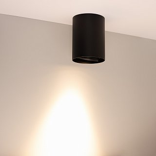 Светильник SP-FOCUS-R110-18W Warm3000 (BK, 36 deg, 230V) (Arlight, IP54 Металл, 5 лет)